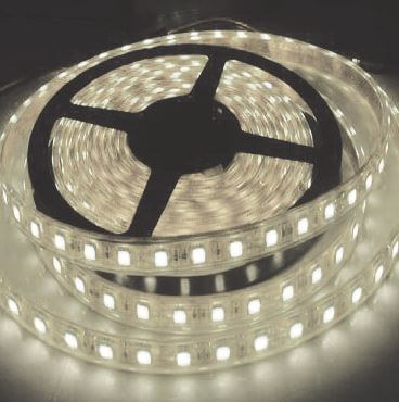 24V IP67 Waterproof LED Light Strips - Static White Color for Outdoor, Indoor, and Underwater Lighting