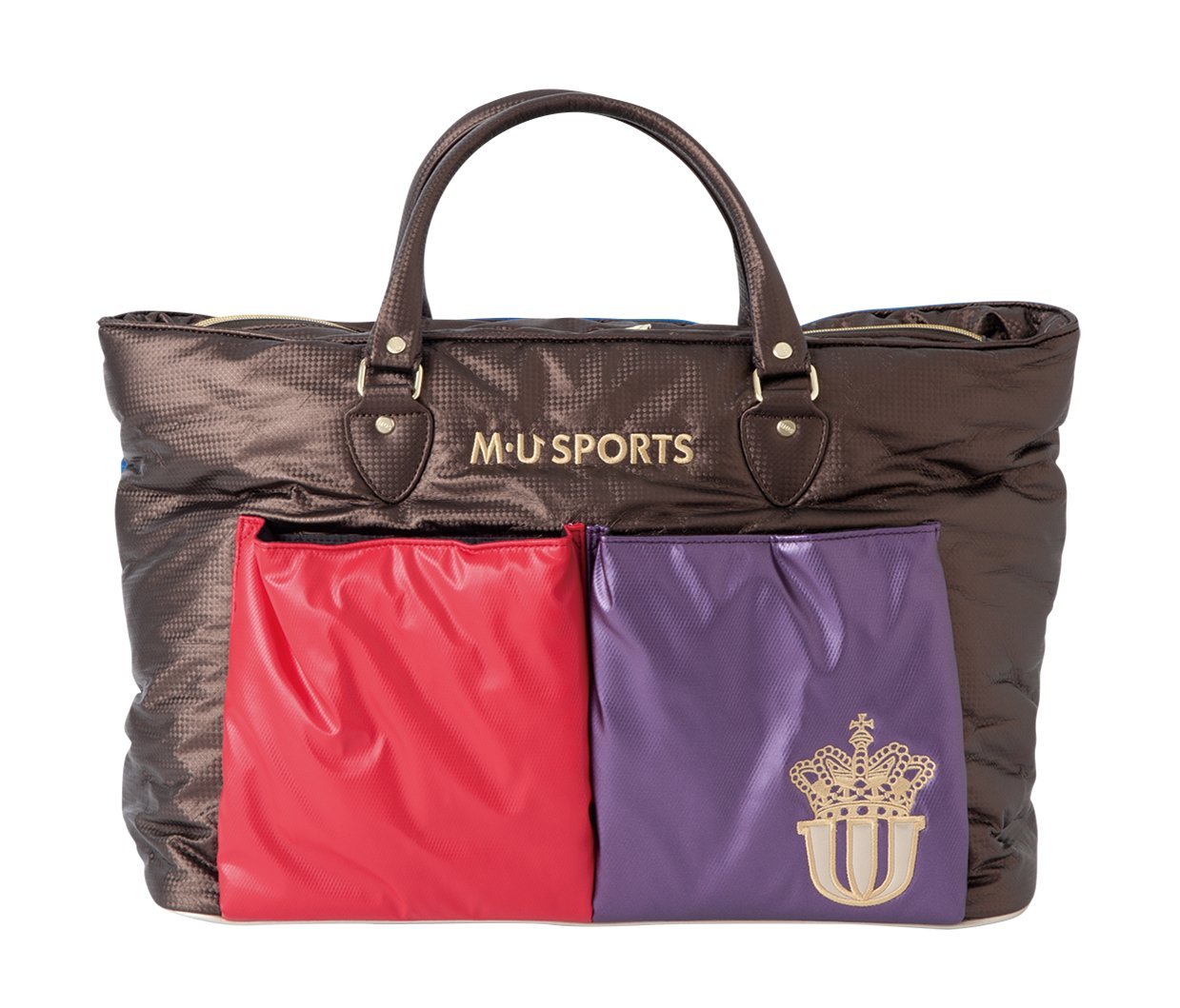 MU Sports Women's Top-Handle Handbag 703Q6205 - Stylish Shoulder Bag for Work, Gym & Travel Accessories