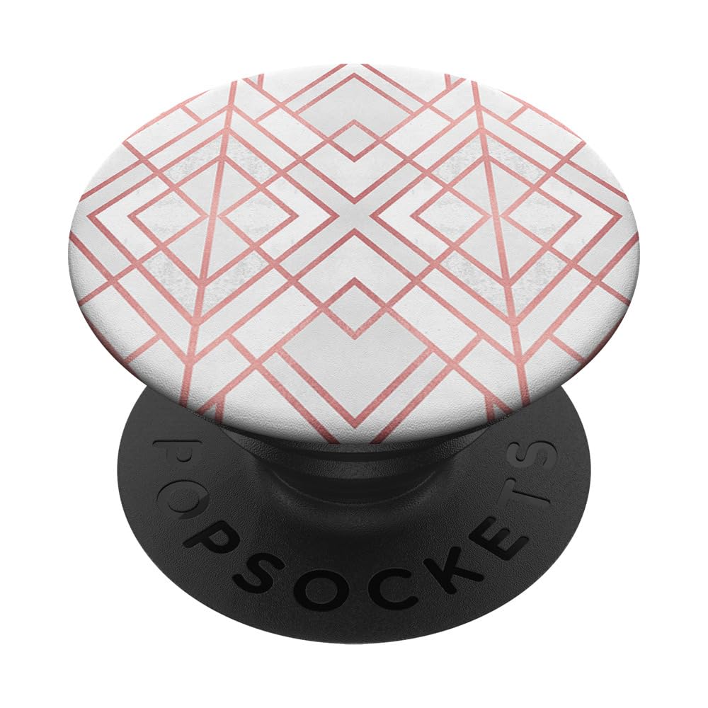 Rose Gold Diamond PopSocket - Phone Grip & Stand for iPhone, Samsung, Smartphones | Perfect for Selfies, Calls, and Secure Holding