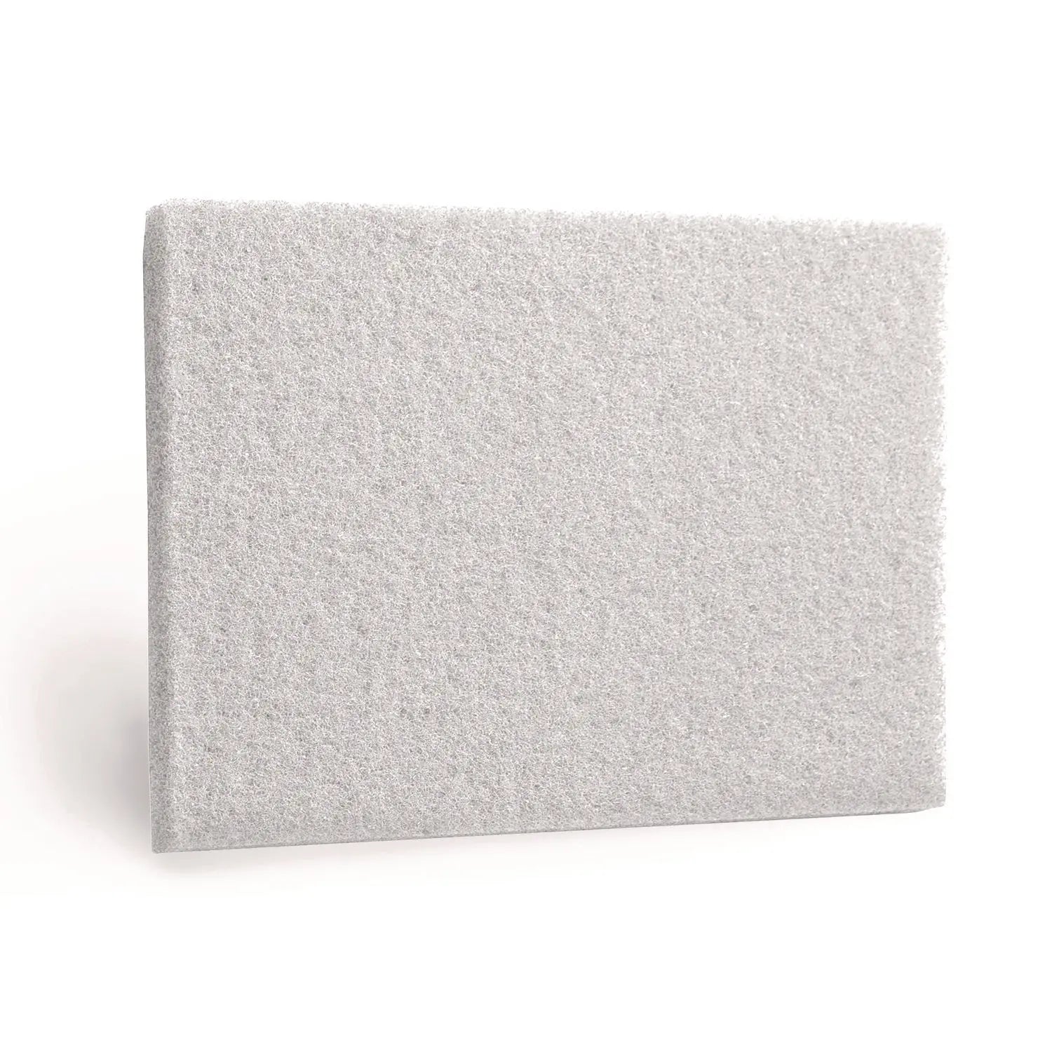 Americo® White Pad Driver 14x28 Inches - 10 Pack/Carton - Heavy-Duty Cleaning Pads for Floors, Cars & Industrial Use