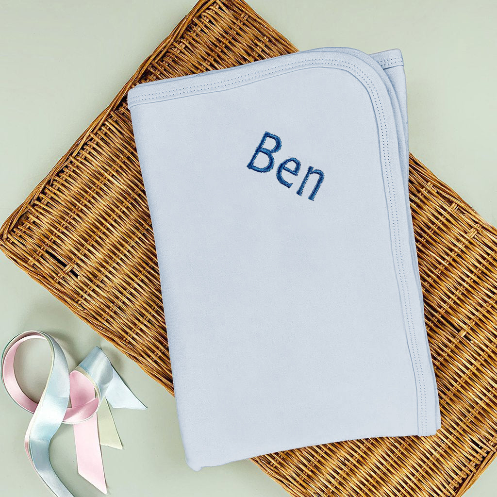 Personalized Blue Snuggle Wrap - Soft & Cozy Blanket for Adults, Gifts for Her - Perfect for Lounging, Movie Nights & Relaxation at Home