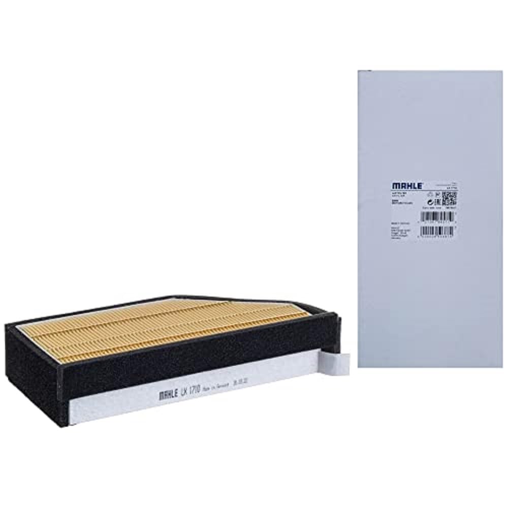 MAHLE LX 1710 Premium Air Filter for Cars & Trucks - High Performance Engine Protection - Fits Multiple Vehicle Models - Ideal for City Driving & Off-Road Use