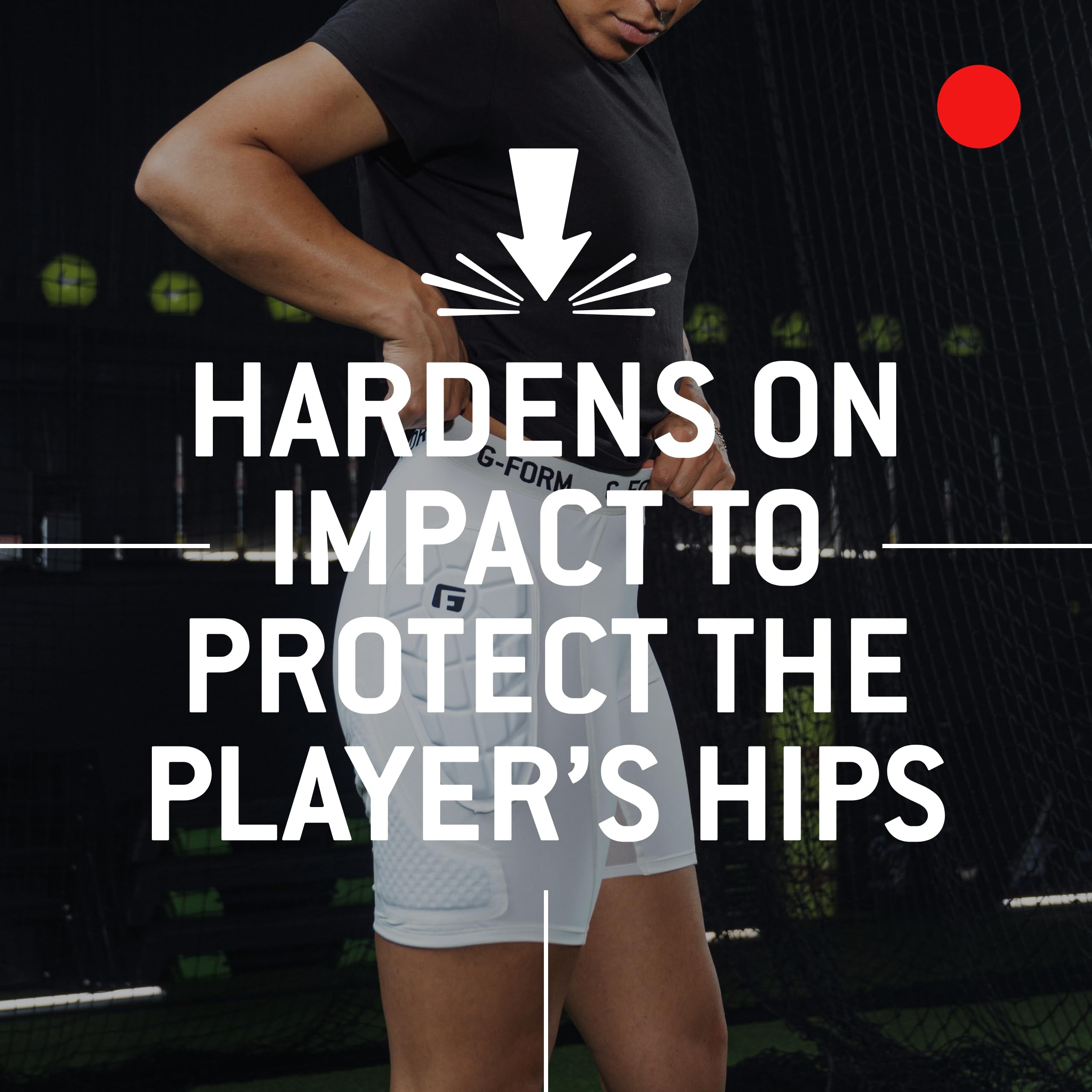 G-Form Heist Fastpitch Sliding Shorts for Women & Girls - Padded Compression Athletic Softball Shorts - Perfect for Fastpitch Games, Training & Outdoor Sports