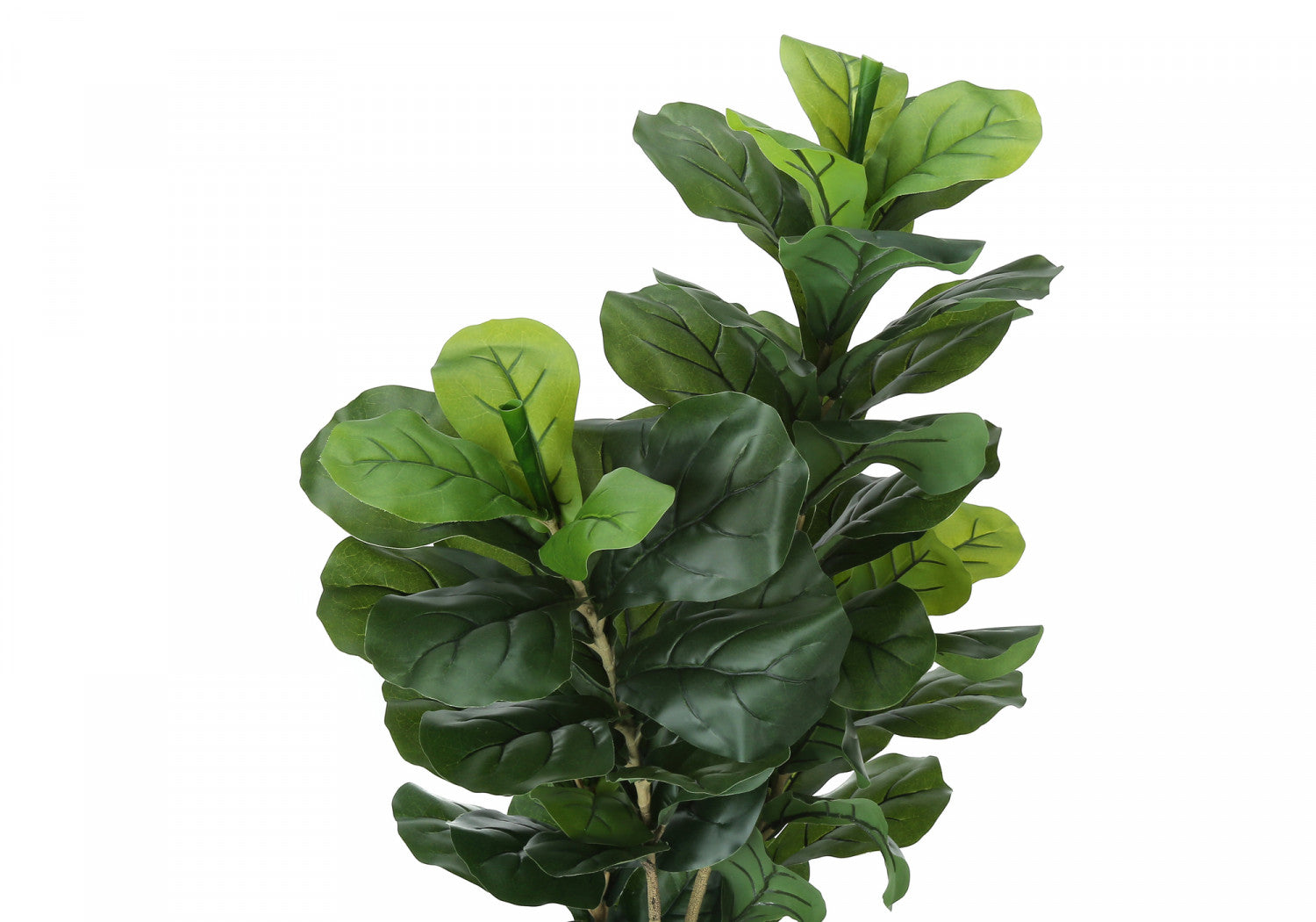 41 Inch Artificial Fiddle Leaf Fig Tree in Black Pot - Realistic Fake Indoor Plant for Home Office Decor, Living Room, Bedroom, and Housewarming Gifts