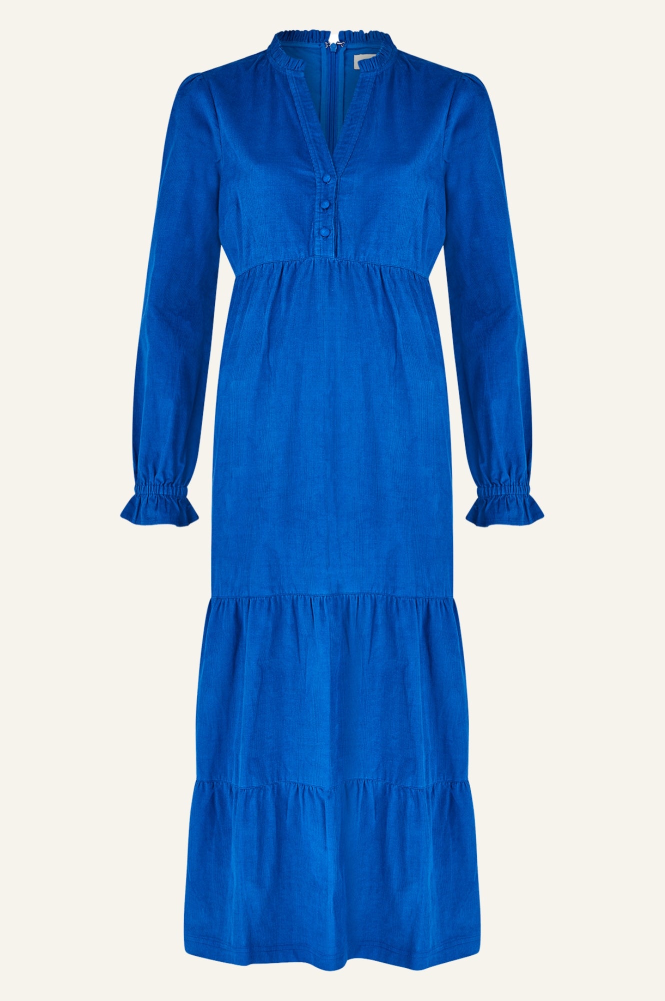 Liv Women's Corduroy Dress in Cobalt Blue - Stylish & Comfortable for Casual Outings, Work, and Date Nights