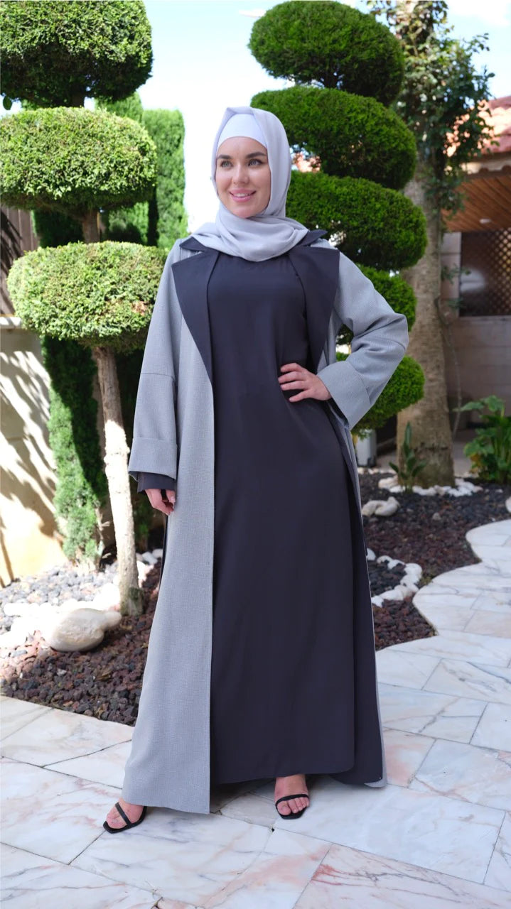 Comfortable Layered Jilbab - Modest Muslim Women's Prayer Scarf - Perfect for Daily Wear, Prayer & Special Occasions