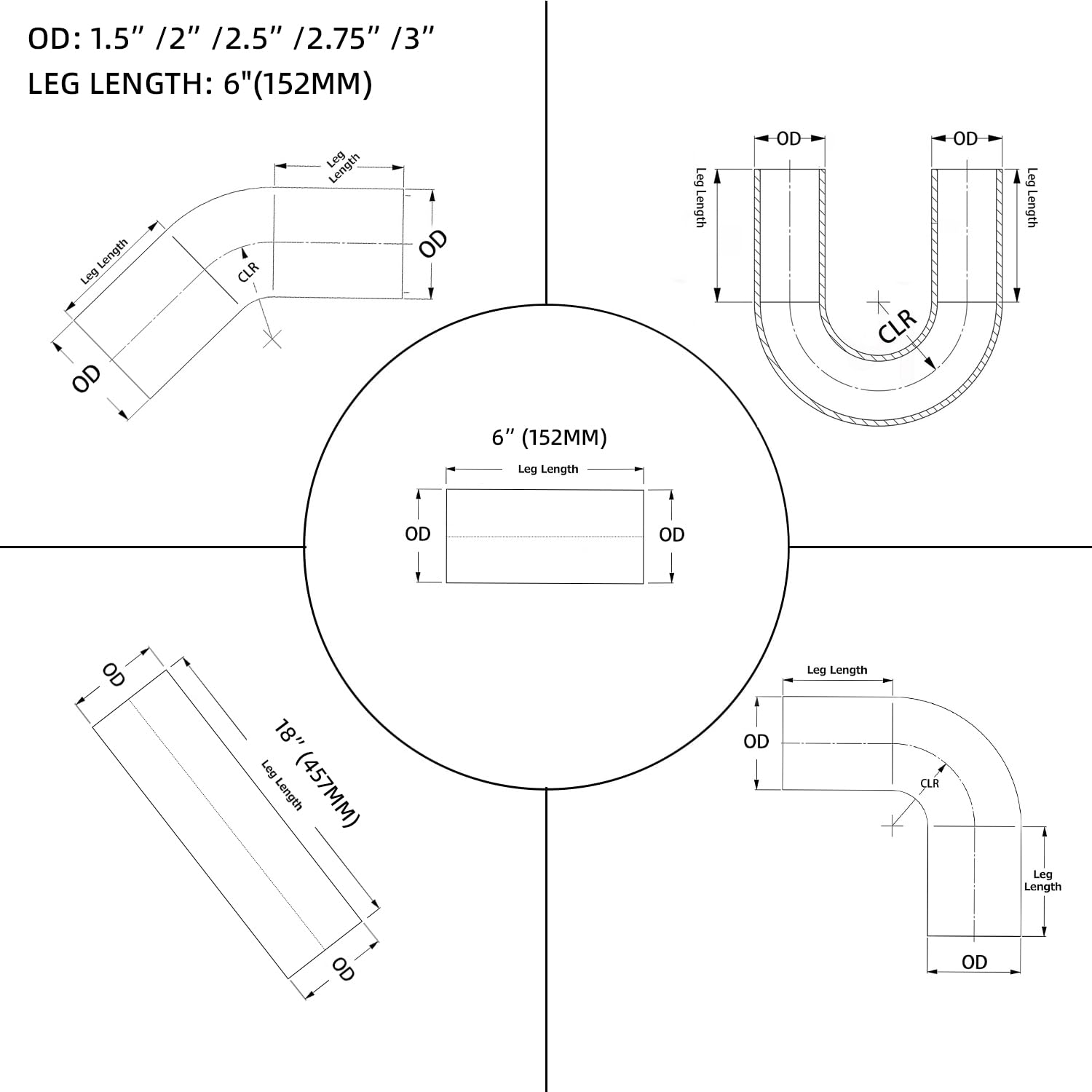 10PCS 2.5