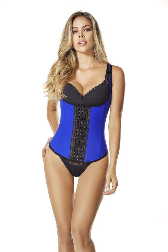 Fresh & Light Mid-High Compression Bodysuit Lingerie Waist Cincher Corset with 3-POS Hooks | Thermal Shapewear for Tummy Control & Hourglass Figure | Perfect for Everyday Wear, Special Occasions & Postpartum Recovery