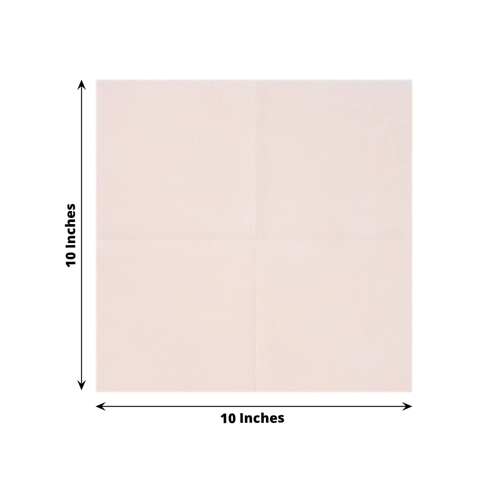 Premium 20-Pack 10x10 Inch White Airlaid Paper Cocktail Napkins - Soft, Absorbent & Disposable for Parties, Weddings & Events