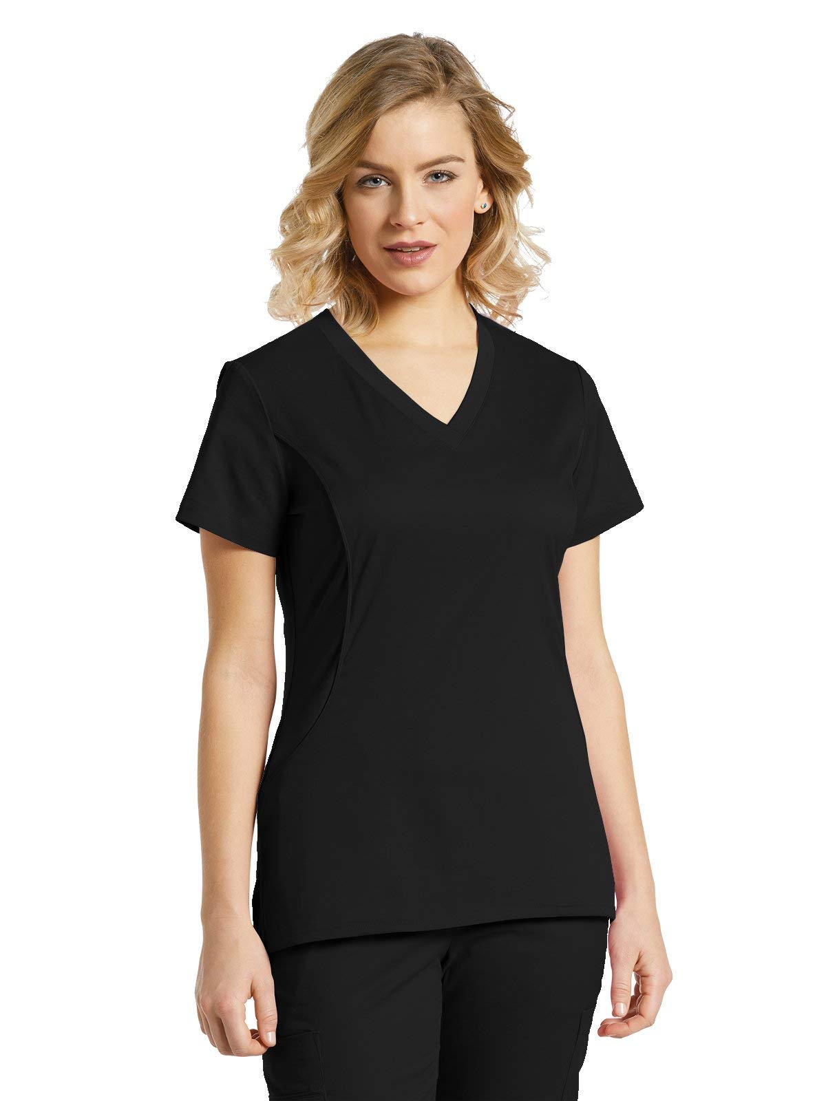 White Cross Allure Women's 722 V-Neck Scrub Top - Comfortable Medical Uniform for Nurses & Healthcare Professionals - Perfect for Hospitals, Clinics & Long Shifts