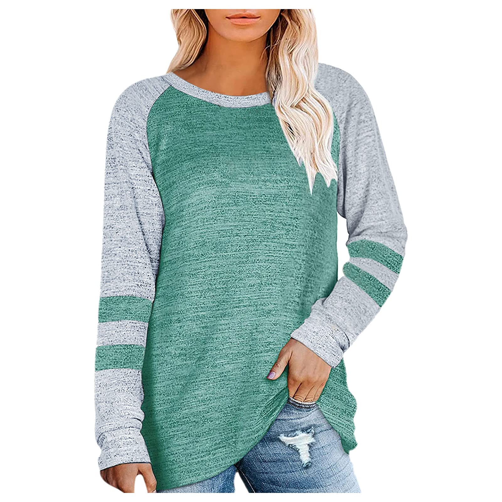 Women's V-Neck 3/4 Sleeve Vintage Blouses - Casual Dressy Tops for Summer Hiking & Outdoor Activities | White T-Shirts for Women 2022 Fashion Trend