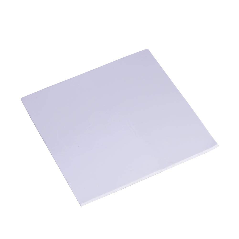 100x100x2mm Thermal Conductive Silicone Cooling Pads for CPU GPU Heat Sink - High Performance Heat Dissipation Solution (Grayish White) | Perfect for PC Builds, Laptop Cooling & Electronics Thermal Management
