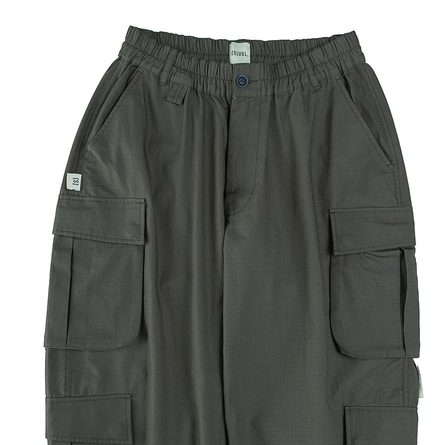 ASUSL Ripstop Four-Pocket Cargo Pants - Olive Green | Durable Military-Style Tactical Pants for Outdoor Adventures, Hiking & Workwear