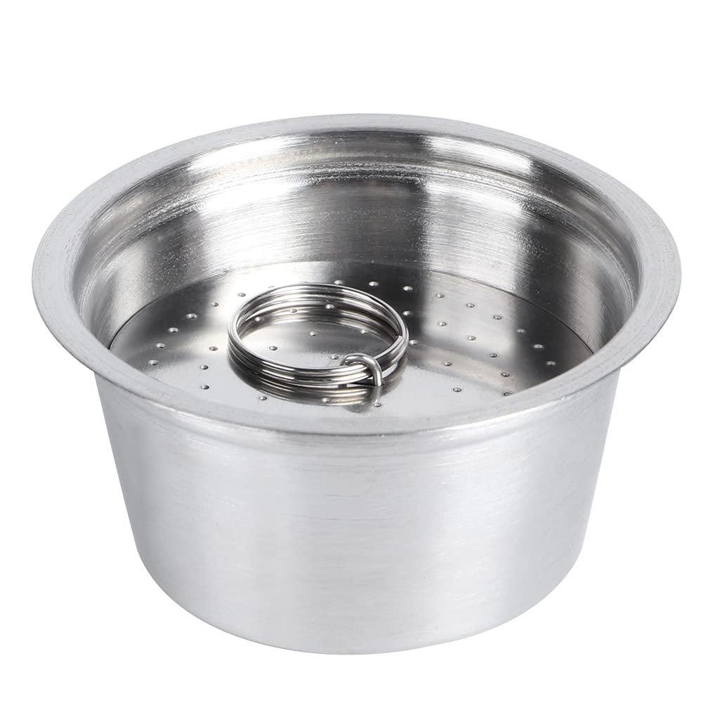 Jerliflyer Stainless Steel Reusable Coffee Capsule Cup for Dolce Gusto - Eco-Friendly Refillable Filter Cup with Green Design | Perfect for Home, Office & Travel Coffee Brewing