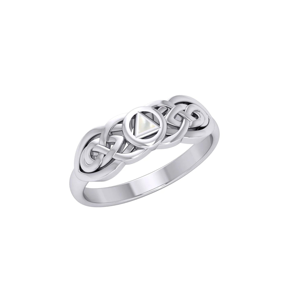 TRI1272 Sterling Silver Ring for Women - Elegant & Durable Jewelry for Everyday Wear, Gifts, and Special Occasions