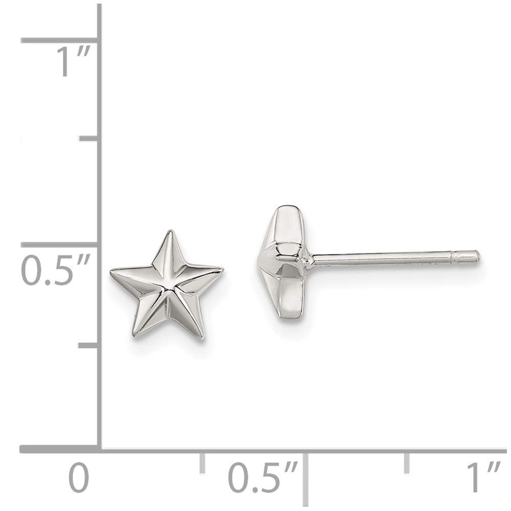 925 Sterling Silver Star Earrings for Women - Dainty Hypoallergenic Stud Earrings - Perfect for Everyday Wear, Gifts & Special Occasions