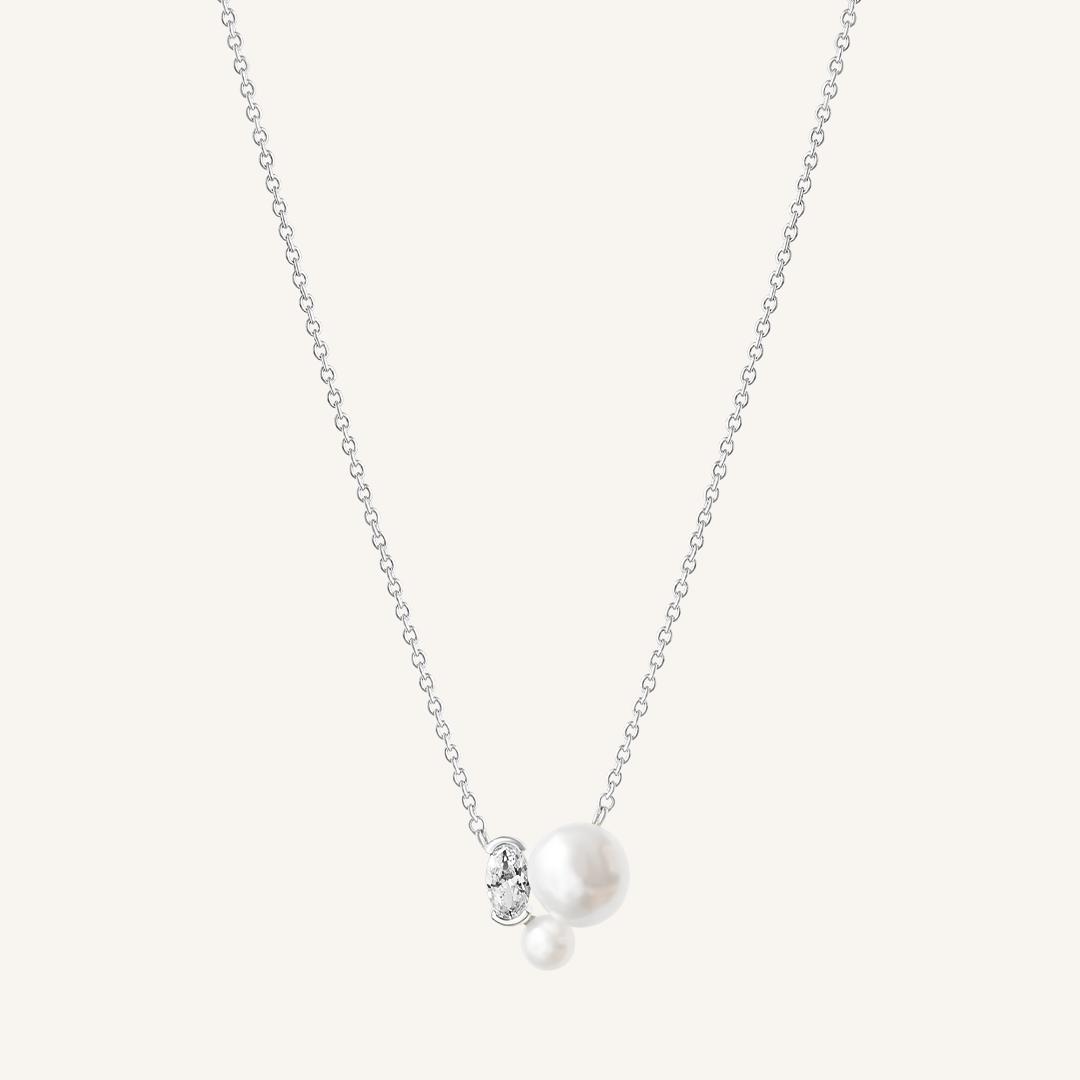 Pia Pearl Necklace for Women - Elegant Freshwater Pearl Jewelry Gift for Her - Perfect for Weddings, Parties & Special Occasions