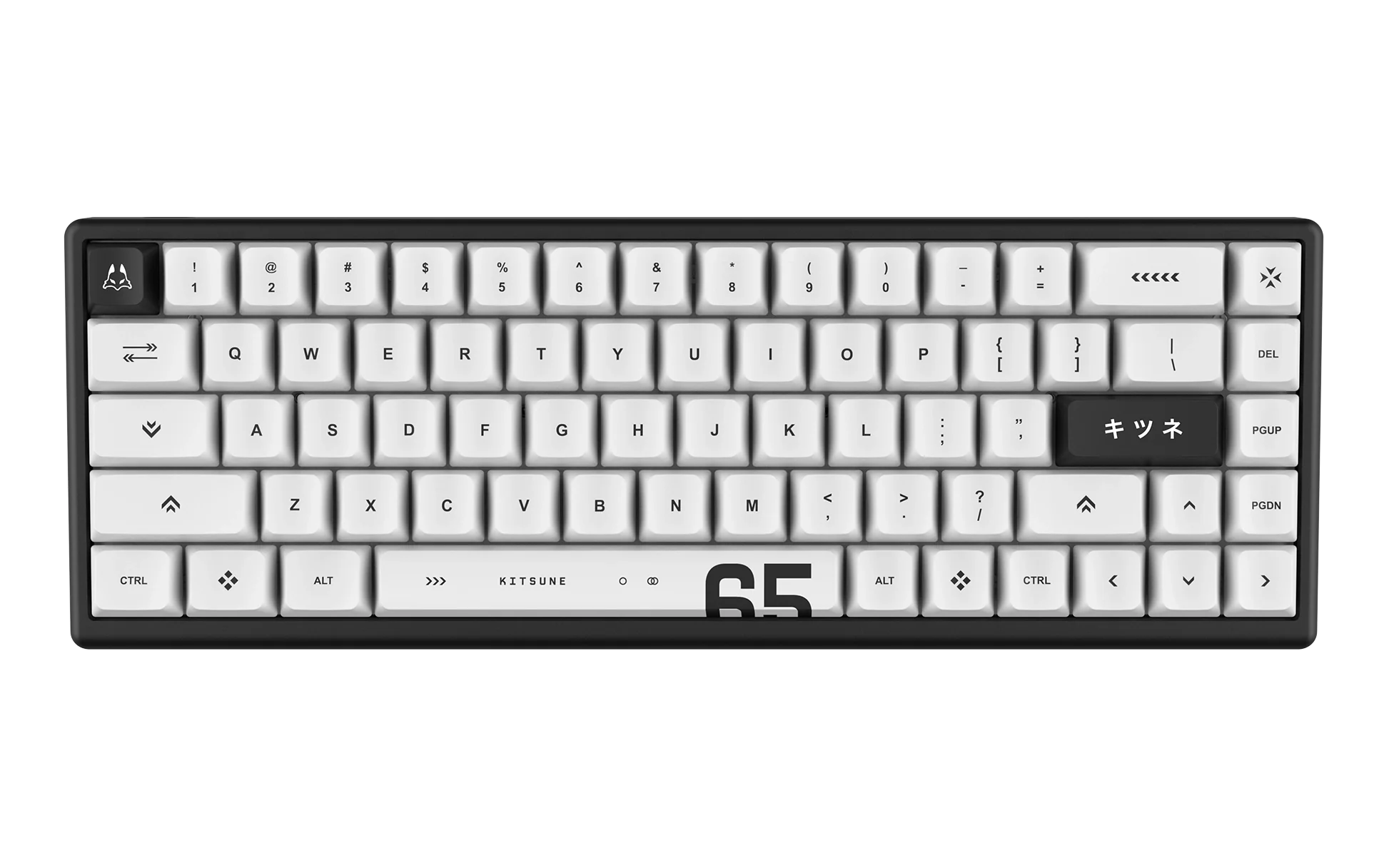 Arbiter Studio KITSUNE Polar 65 PRO Hall Effect Magnetic Gaming Keyboard - 65% Compact Mechanical Keyboard with Hot-Swappable Switches for PC, Mac, Typing & Esports Gaming
