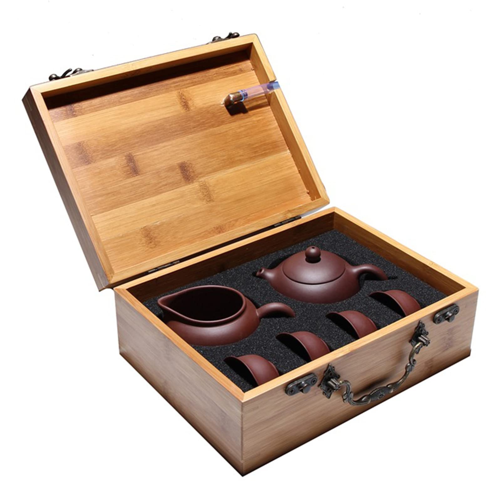 Premium Ceramic Tea Set with Teapot & Cups - Elegant Porcelain Chinese Tea Gift Set for Women & Tea Lovers (Perfect for Afternoon Tea, Housewarming Gifts & Tea Ceremonies)