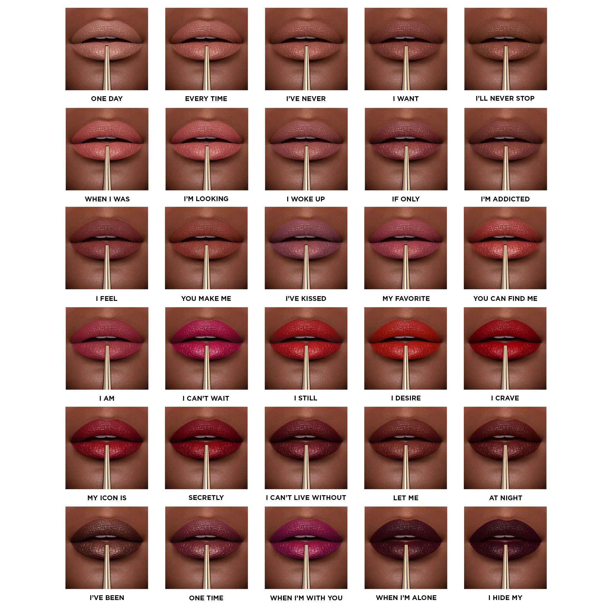 Confession Ultra Slim Refillable Lipstick - High Intensity Long Lasting Matte & Glossy Finish - Perfect for Everyday Wear, Date Night & Special Occasions