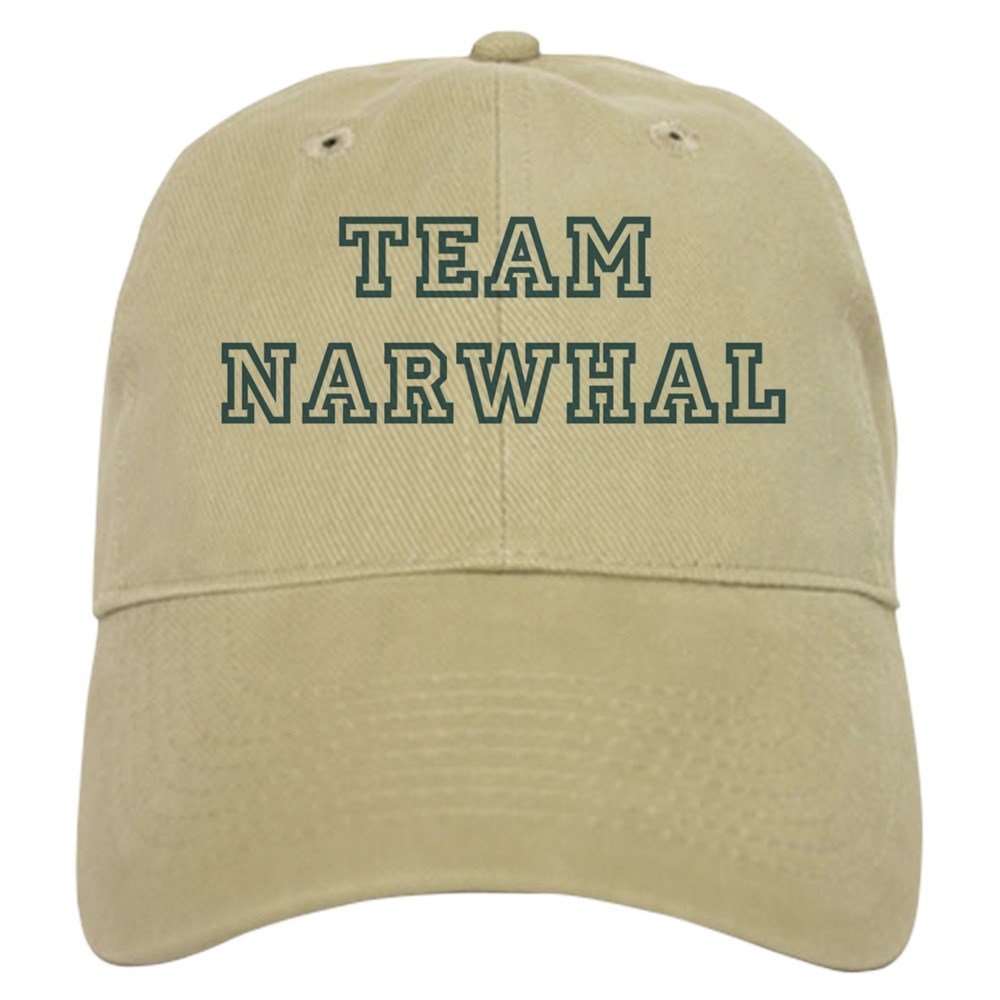 Team Narwhal Adjustable Baseball Cap - Funny Novelty Hat for Men & Women - Perfect for Sports Fans, Gifts, and Casual Wear