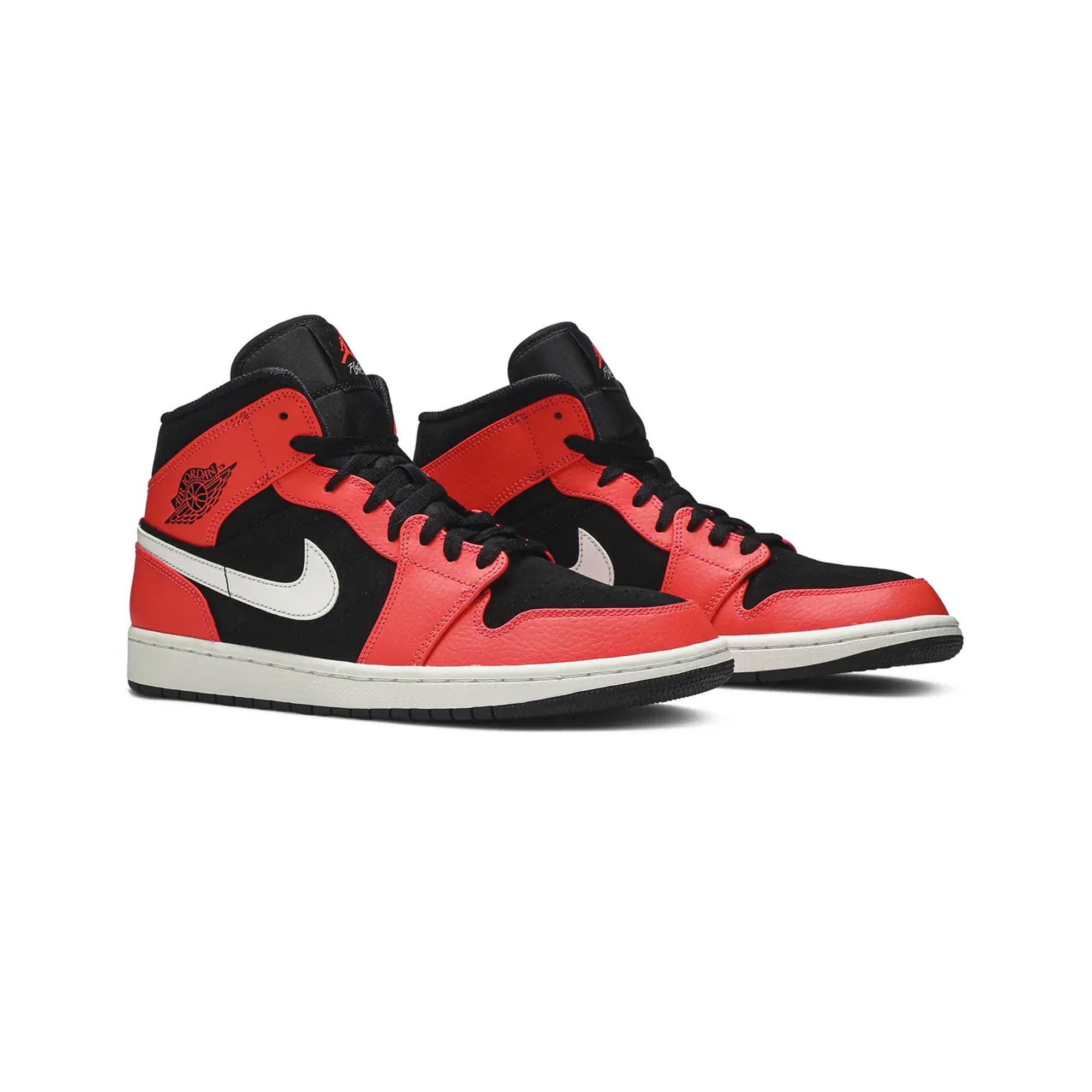 Air Jordan 1 Mid 'Infrared 23' Men's Basketball Shoes - Retro Style Sneakers for Casual Wear & Street Fashion | Perfect for Basketball, Gym & Everyday Outfits