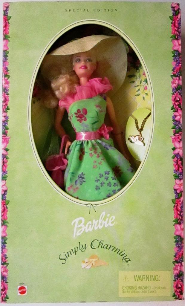 Mattel Barbie Simply Charming Special Edition 2001 Collector Doll - Perfect for Display, Gift Giving & Barbie Enthusiasts