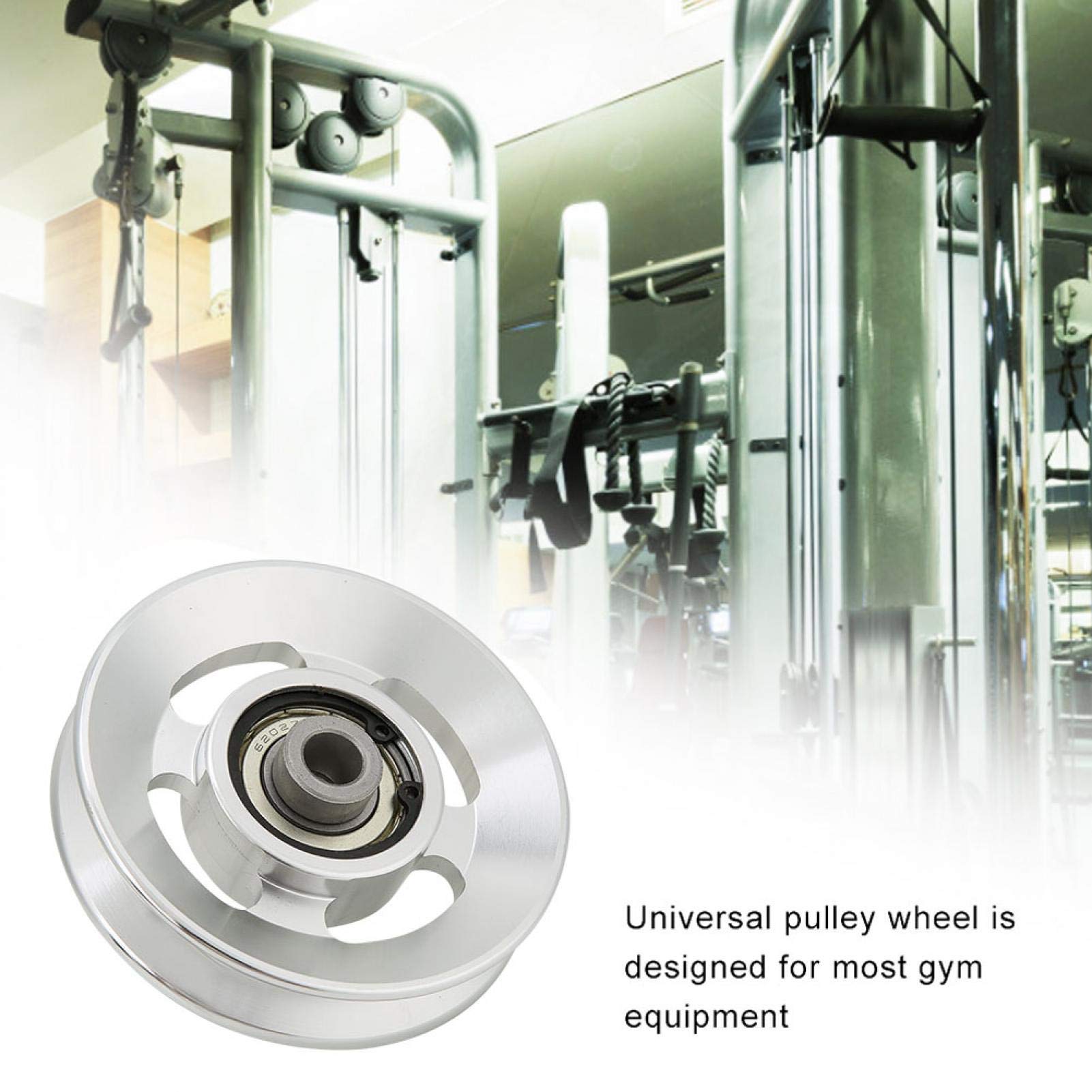EVTSCAN Aluminum Alloy Gym Pulley Wheel - Heavy Duty Fitness Equipment for Home Gym, Strength Training & Cable Machine Accessories | Perfect for Lat Pulldown, Cable Crossover & Functional Training Workouts