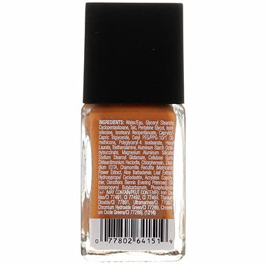 Black Radiance Oil-Free Liquid Makeup - Rum Spice 1 oz (12 Pack) | Long-Lasting Full Coverage Foundation for Dark Skin Tones | Perfect for Daily Wear & Special Occasions
