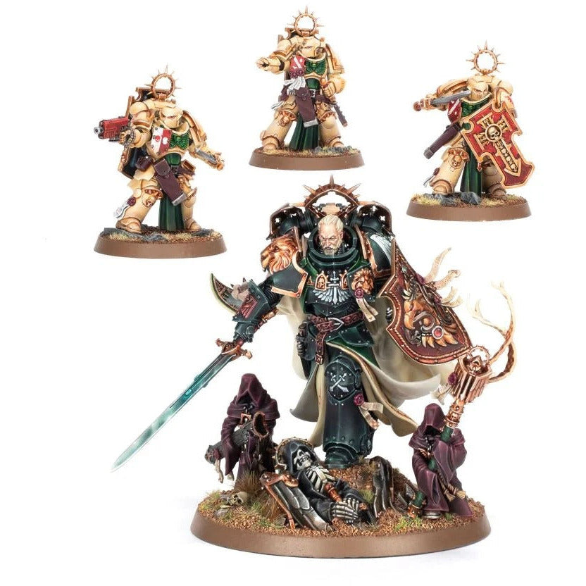 Dark Angels The Lion & Retinue - Warhammer 40K Miniature Set for Tabletop Gaming & Collectors