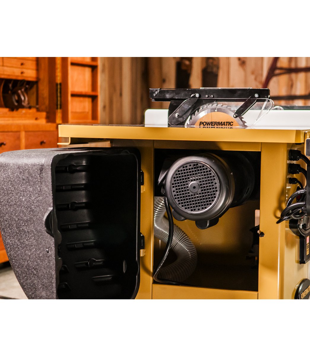 2000B 3HP 230V Table Saw with Accu Fence & Workbench - Heavy Duty Woodworking Tool for DIY Projects and Professional Carpentry
