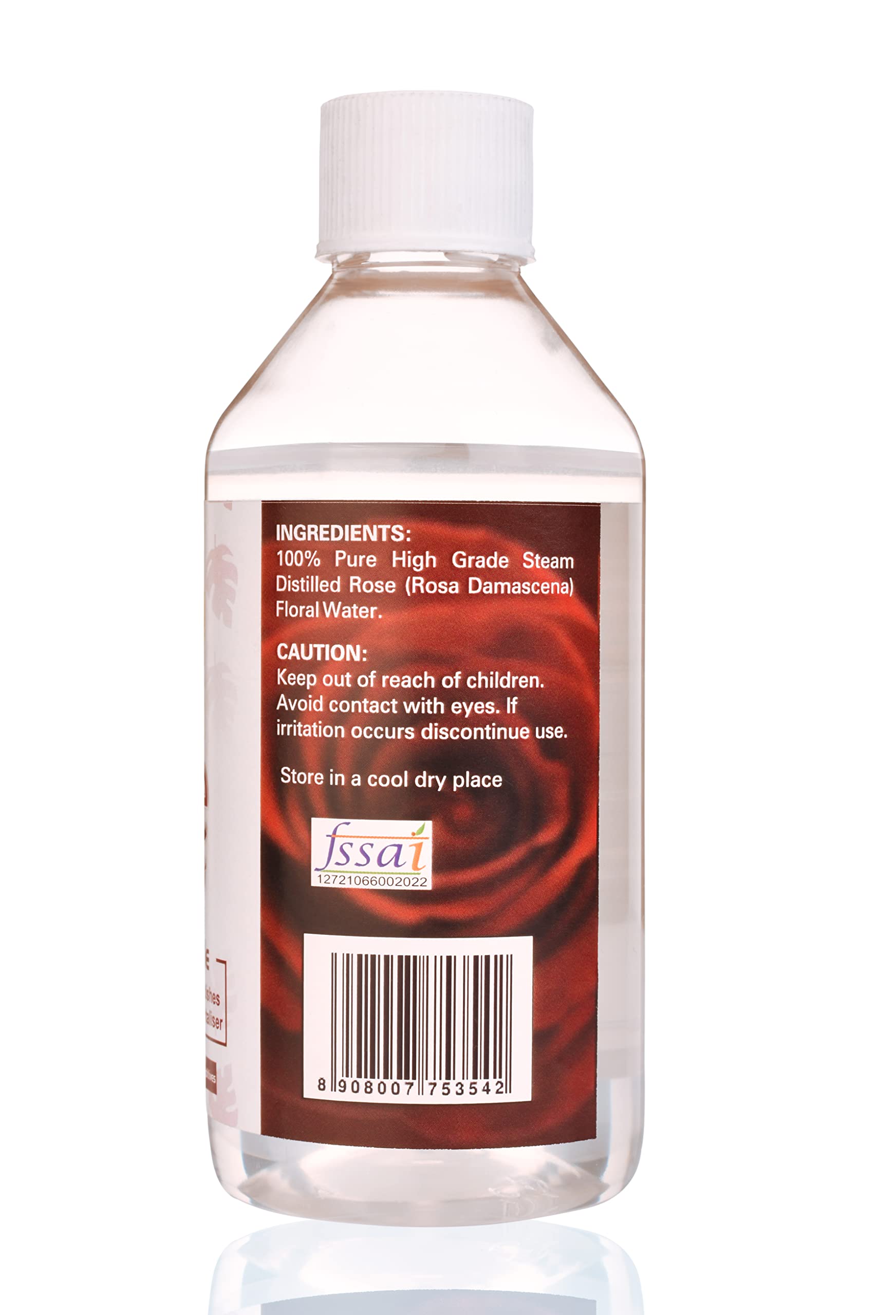 Nawab's Secret 100% Pure Natural Rose Water - 200ml (Pack of 2) 400ml Total - Food Grade Edible Rose Hydrosol for Skin Care, Facial Toner & Hair Revitalizer - Traditional Kannauj Deg-Bhapka Hydro Distillation - Perfect for DIY Beauty Recipes, Cooking & Aromatherapy