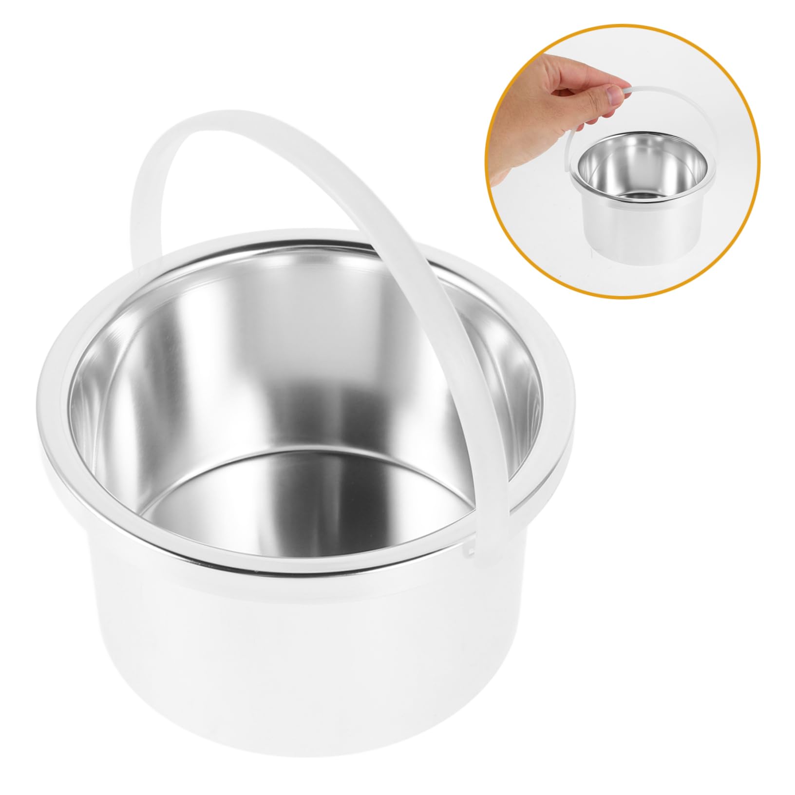 Professional Wax Warmer with Safety Protection - 105mm Diameter Wax Melting Pot for Hair Removal | Perfect for Salon, Spa & Home Use