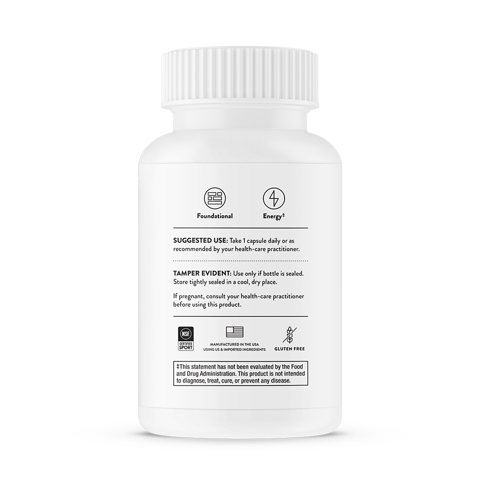 Thorne Iron Bisglycinate (M226) - High Absorption Iron Supplement for Energy & Vitality - Supports Healthy Blood & Immune System - Ideal for Athletes, Vegans & Iron Deficiency