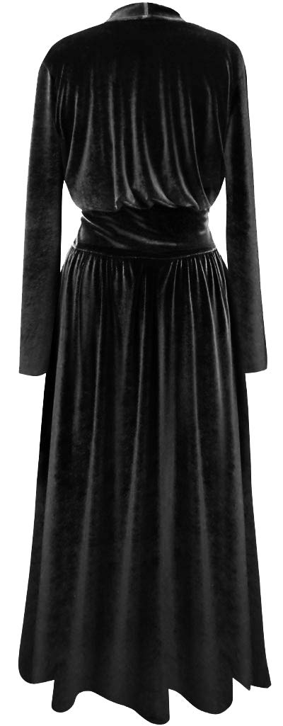 Sanctuarie Designs Plus Size Flattering Retro Velvet Starlet Robe with Attached Belt - Elegant Loungewear for Women, Perfect for Spa Days, Bridal Parties & Relaxing at Home