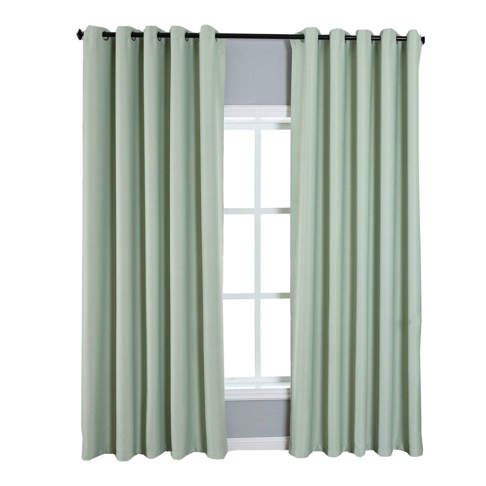 Blackout Curtains for Bedroom & Living Room - Thermal Insulated Energy Saving Window Drapes with Grommet - Set of 2 Panels 84