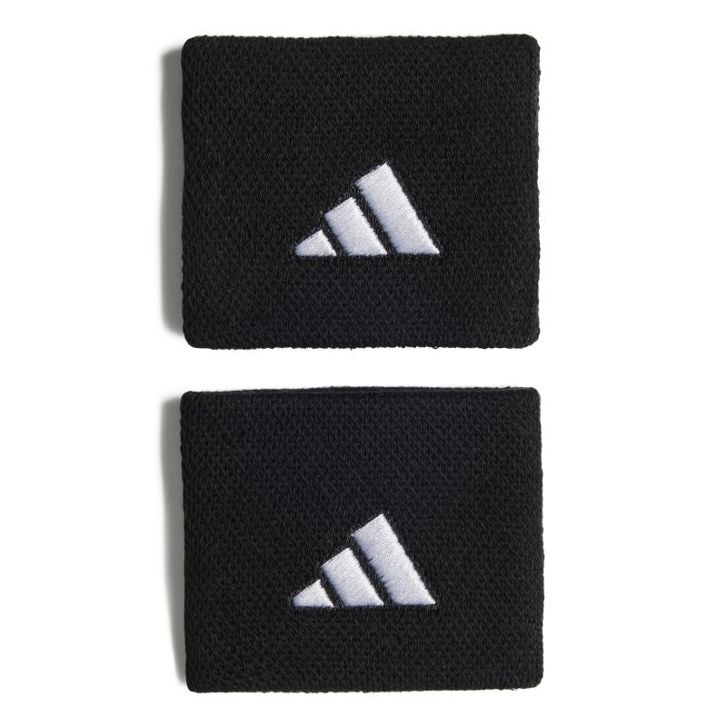 Adidas Small Tennis Wristband - Breathable Sweat Absorbent Sports Wristbands for Men & Women - Perfect for Tennis, Basketball, Gym Workouts & Running
