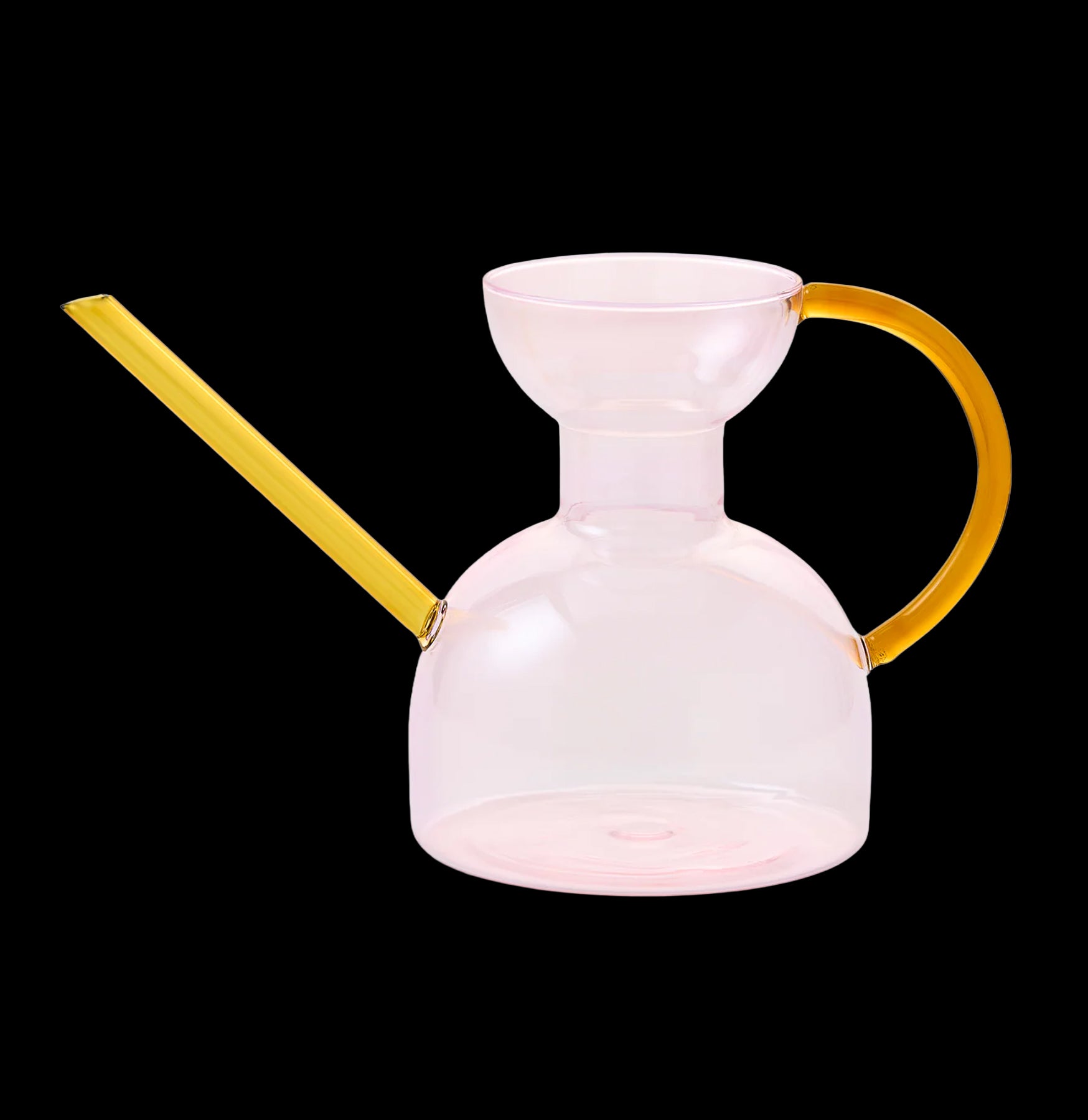 Premium Glass Watering Can for Plants - 1L Elegant Indoor Plant Watering Pot with Long Spout - Perfect for Houseplants, Succulents, and Home Gardening Gifts