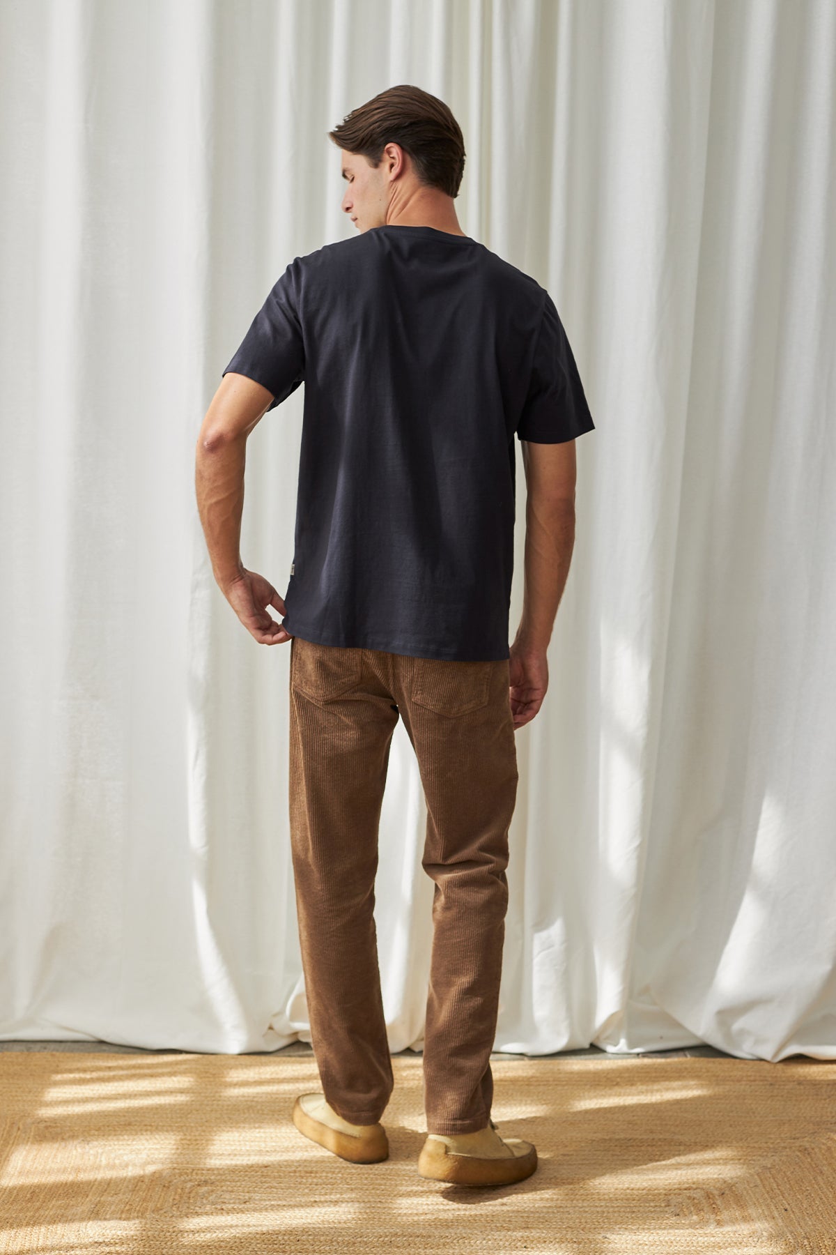 Organic Cotton T-Shirt for Men & Women - Soft Breathable Dark Navy Tee - Perfect for Casual Wear, Gym & Everyday Comfort