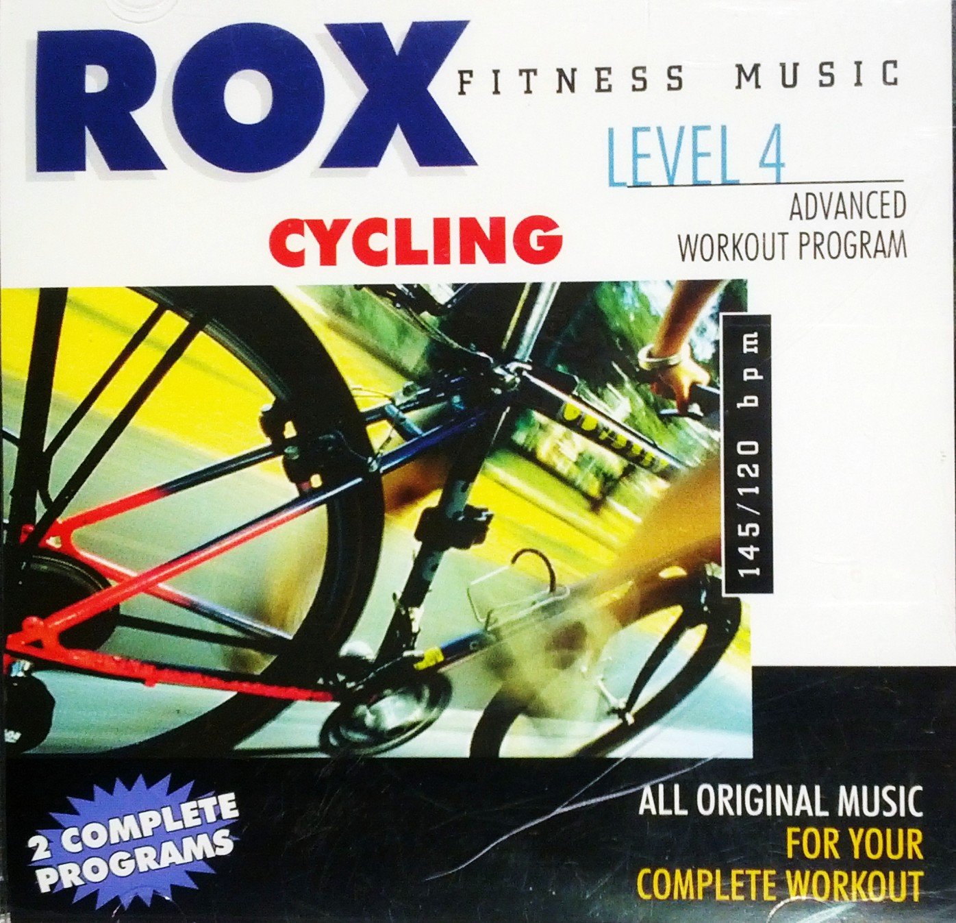 Rox Fitness Music Cycling Headphones - Wireless Bluetooth Sports Earbuds for Indoor Cycling, Gym Workouts & Running - Sweatproof & Secure Fit