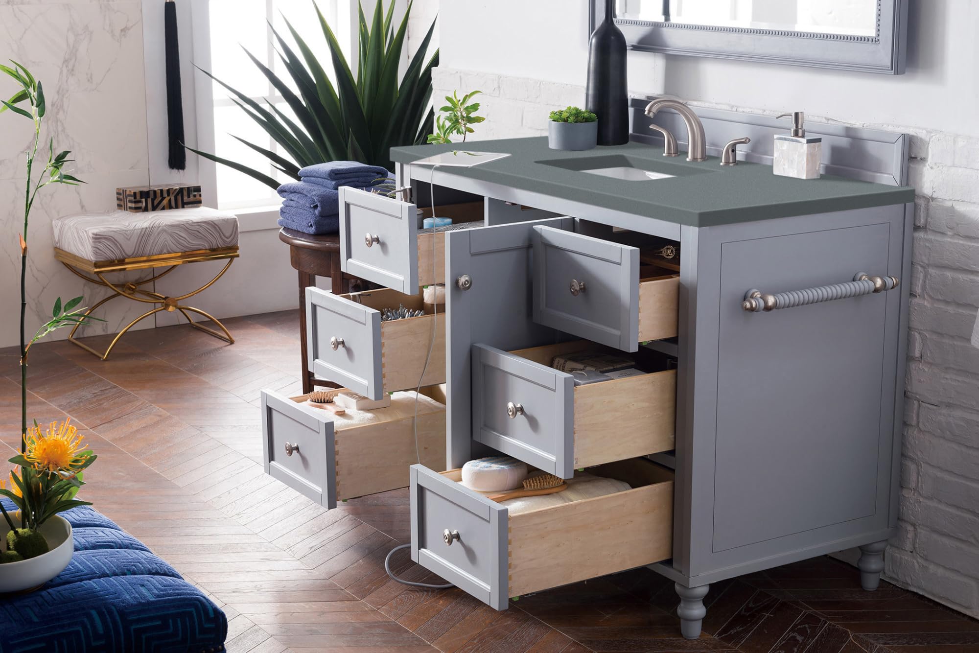 James Martin Vanities 301-V48-3CBL 48