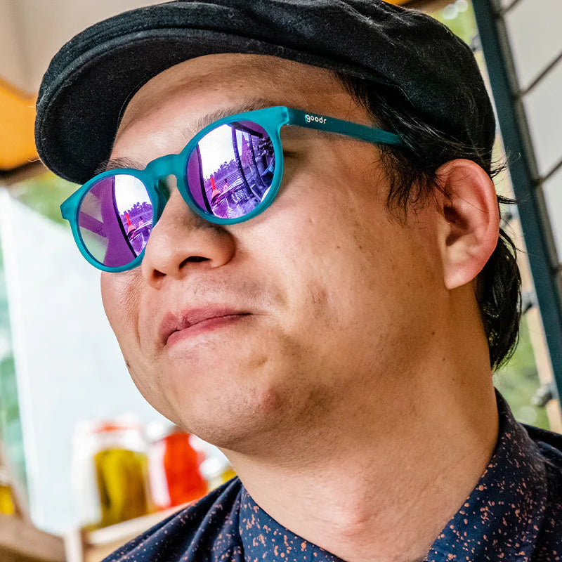 Goodr I Pickled These Myself Sunglasses - Polarized UV Protection for Running, Cycling & Outdoor Activities