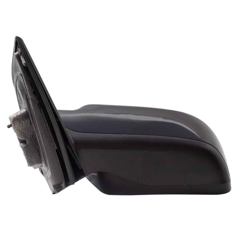 Brock Aftermarket Power Side Mirror - Driver Side, Heated, Black Paint to Match, No Puddle Light, Blind Spot System Compatible with 2011-2012 Ford Fusion | Replacement Mirror for Enhanced Visibility and Safety