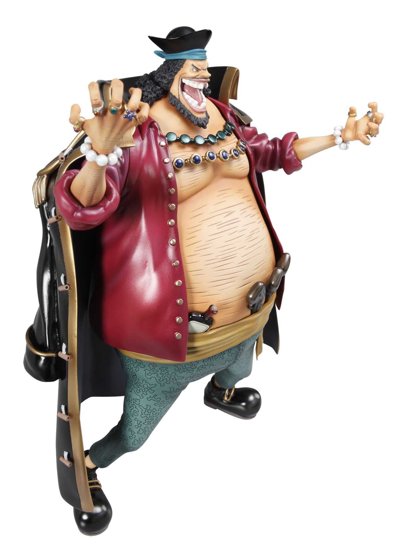 One Piece: Marshall D. Teach Portrait of Pirates Deluxe Action Figure - Anime Collectible for Display & Gift - Perfect for Fans, Home Decor, and Anime Conventions