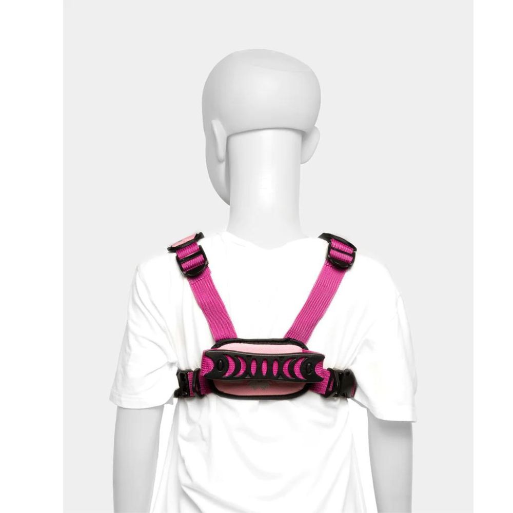 Hobbledehoo 3 Ski Harness for Kids - Adjustable Pink Safety Belt for Skiing & Snowboarding - Perfect for Winter Sports & Outdoor Activities