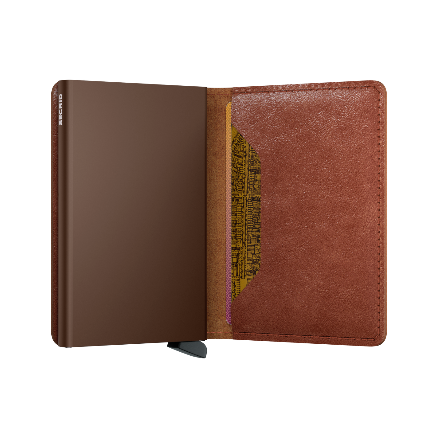 SECRID Slimwallet Vintage - RFID Blocking Leather Wallet for Men & Women | Compact & Stylish Card Holder for Everyday Use, Travel & Business