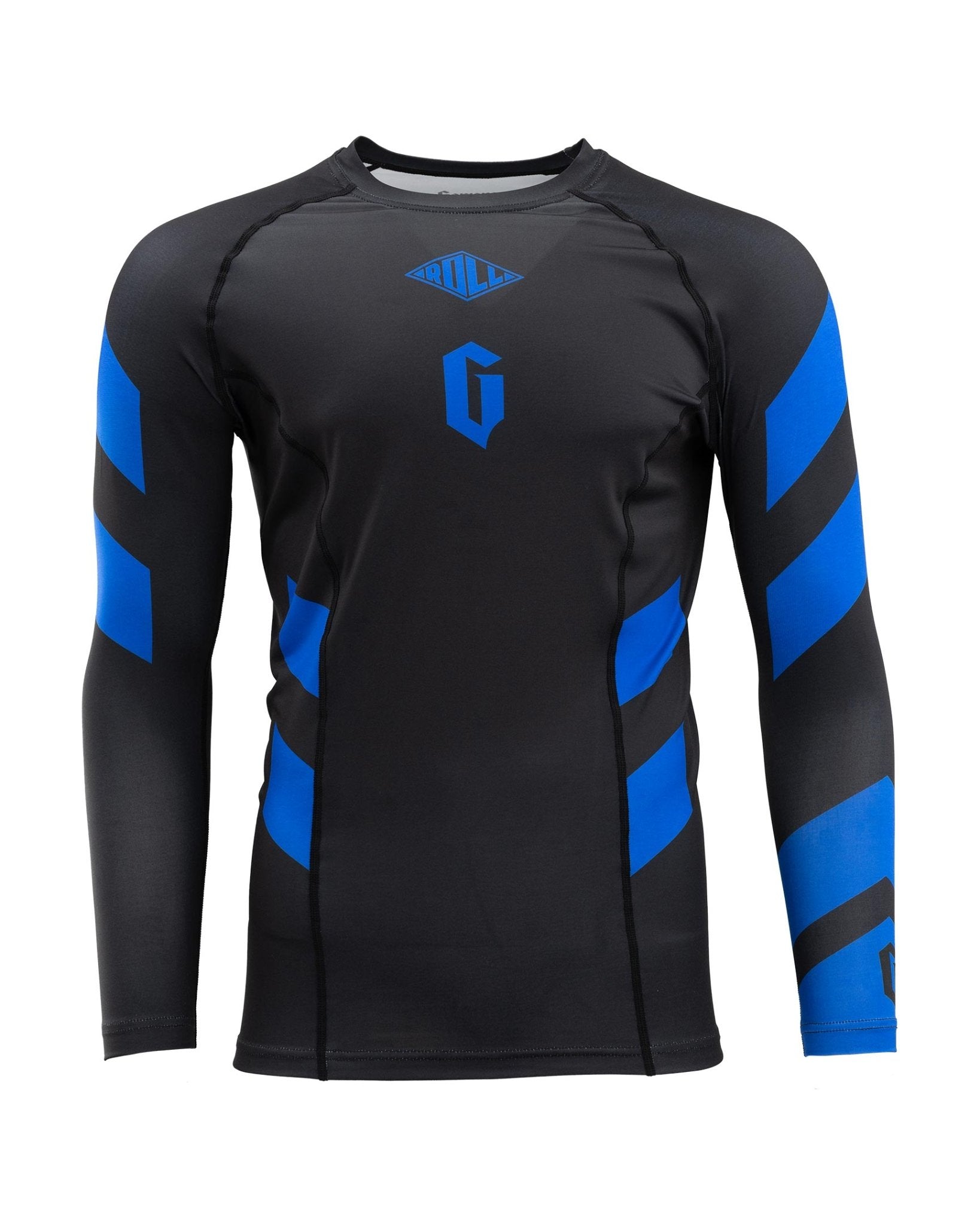 Men's Long Sleeve Pro Ranked Rash Guard - UPF 50+ Sun Protection for Surfing, MMA & Water Sports