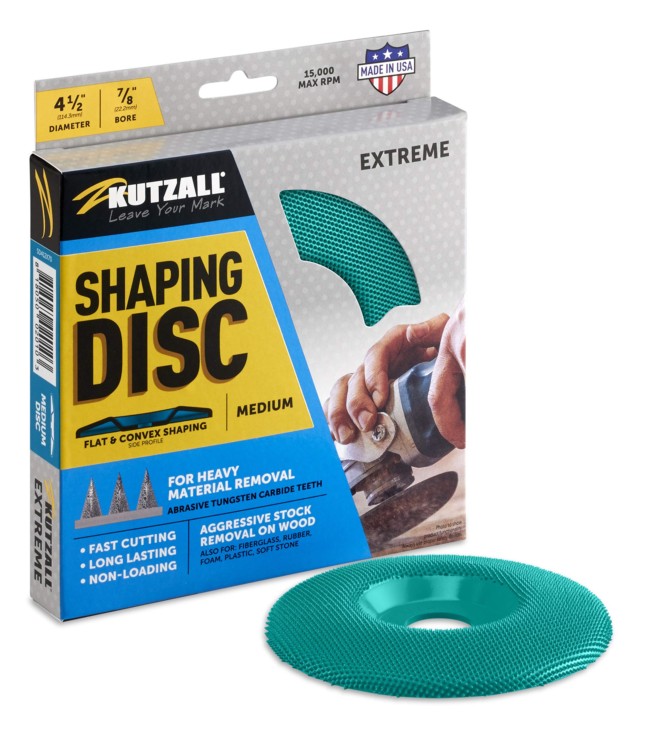Kutzall Extreme Shaping Disc - Medium, 4-1⁄2