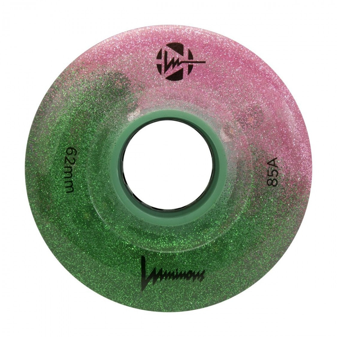 Luminous LED Quad Wheels 62mm 85a - 4 Pack Glow in The Dark Skate Wheels for Roller Skates & Rollerblades - Perfect for Night Skating, Rink Parties & Outdoor Adventures