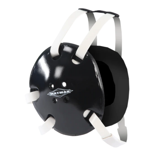 MATMAN USA The Original Wrestling Headgear - Black - Perfect for Wrestling, MMA, and Sports Training